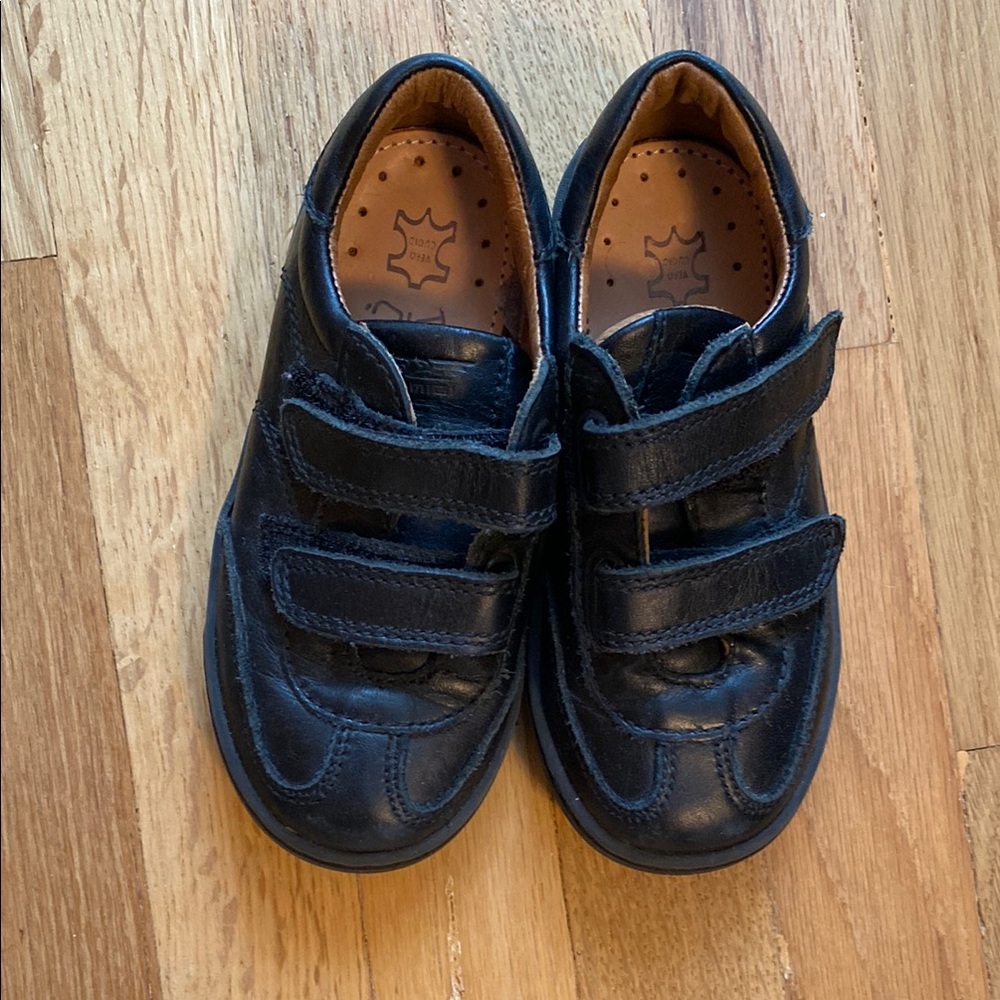 Kids Primigi Italian Black Leather Shoes- almost new!